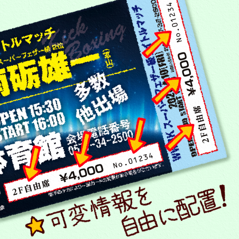 チケットナンバリングだけでない